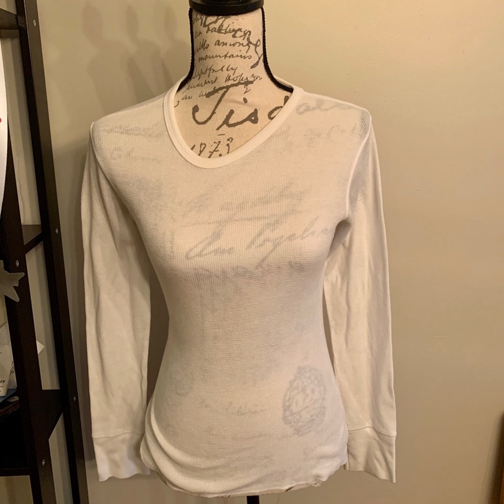 Branded Bull white long sleeve t-shirt medium